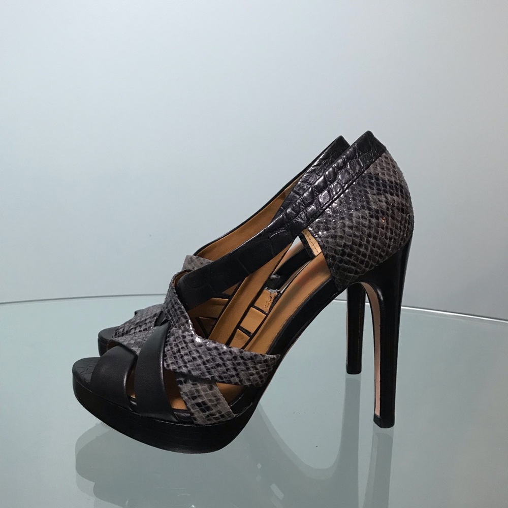 Sexy strappy Michael Kors platform heels